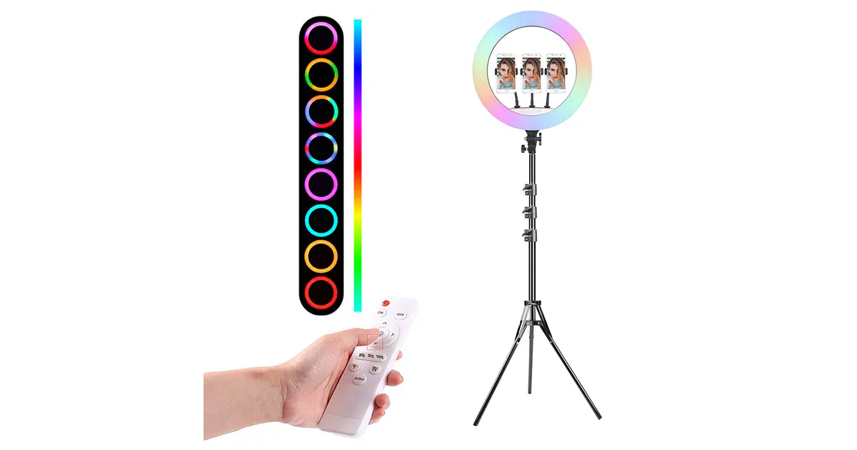Aro Luz Led 45cm + Tripode