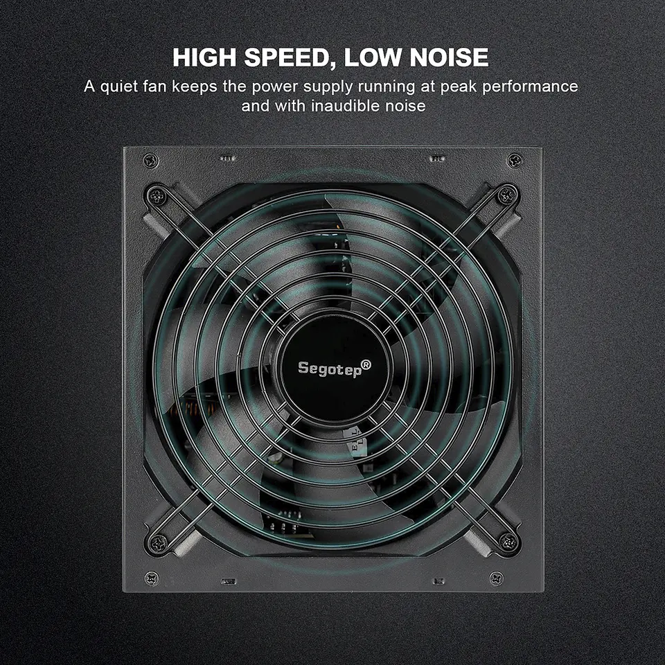 Fuente de Poder Segotep 700W 80+ Plus GOLD 7
