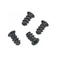 Pack 4 Tornillos Para Ventilador De Computador Pc - Miniatura 1
