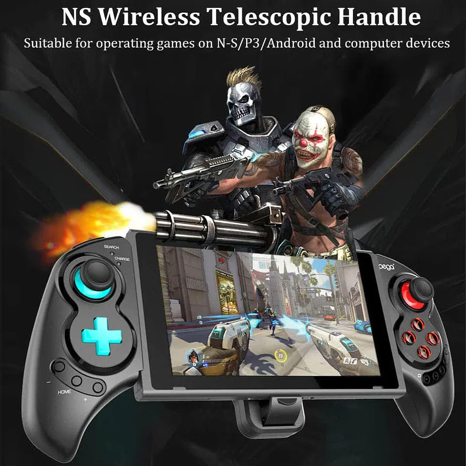 Control Gamepad Ipega SW-029 Inalámbrico para N-Swhitch, Ps3, Celular, Tablets, 4