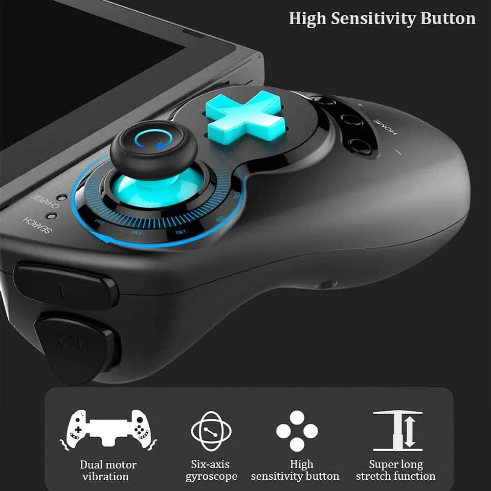 Control Gamepad Ipega SW-029 Inalámbrico para N-Swhitch, Ps3, Celular, Tablets, 5