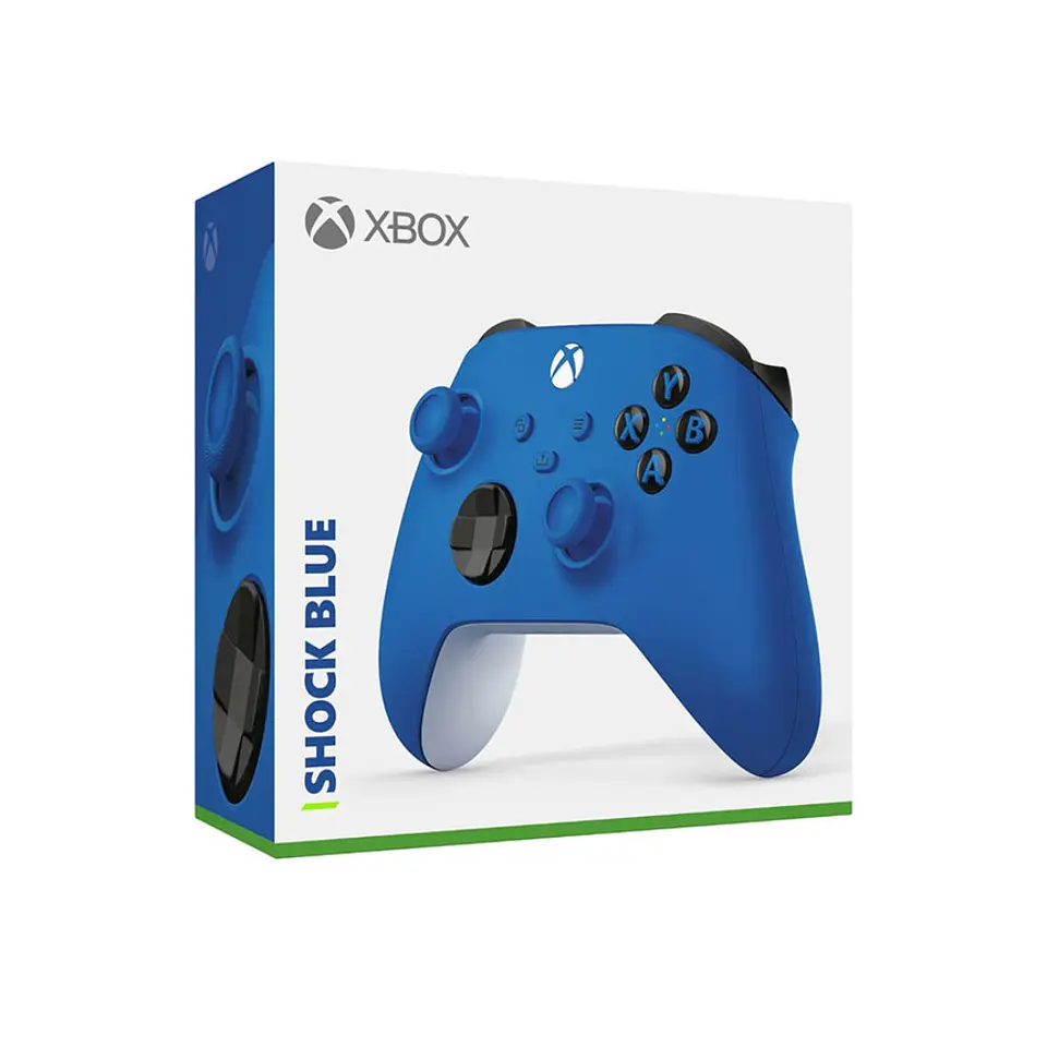 Control joystick inalámbrico Xbox Wireless Controller Series One/S/X, Shock Blue 4