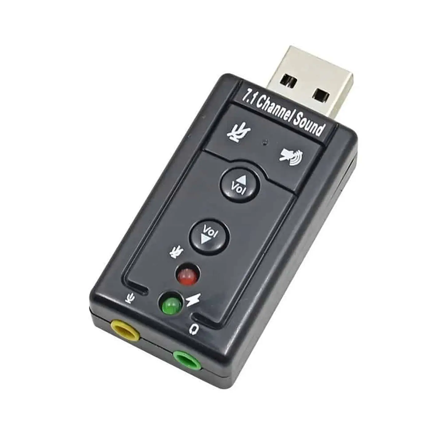 Tarjeta Adaptador De Audio USB Estéreo 7.1 Para Pc, Notebook, UT-USND33 1