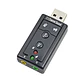 Tarjeta Adaptador De Audio USB Estéreo 7.1 Para Pc, Notebook, UT-USND33 - Miniatura 1