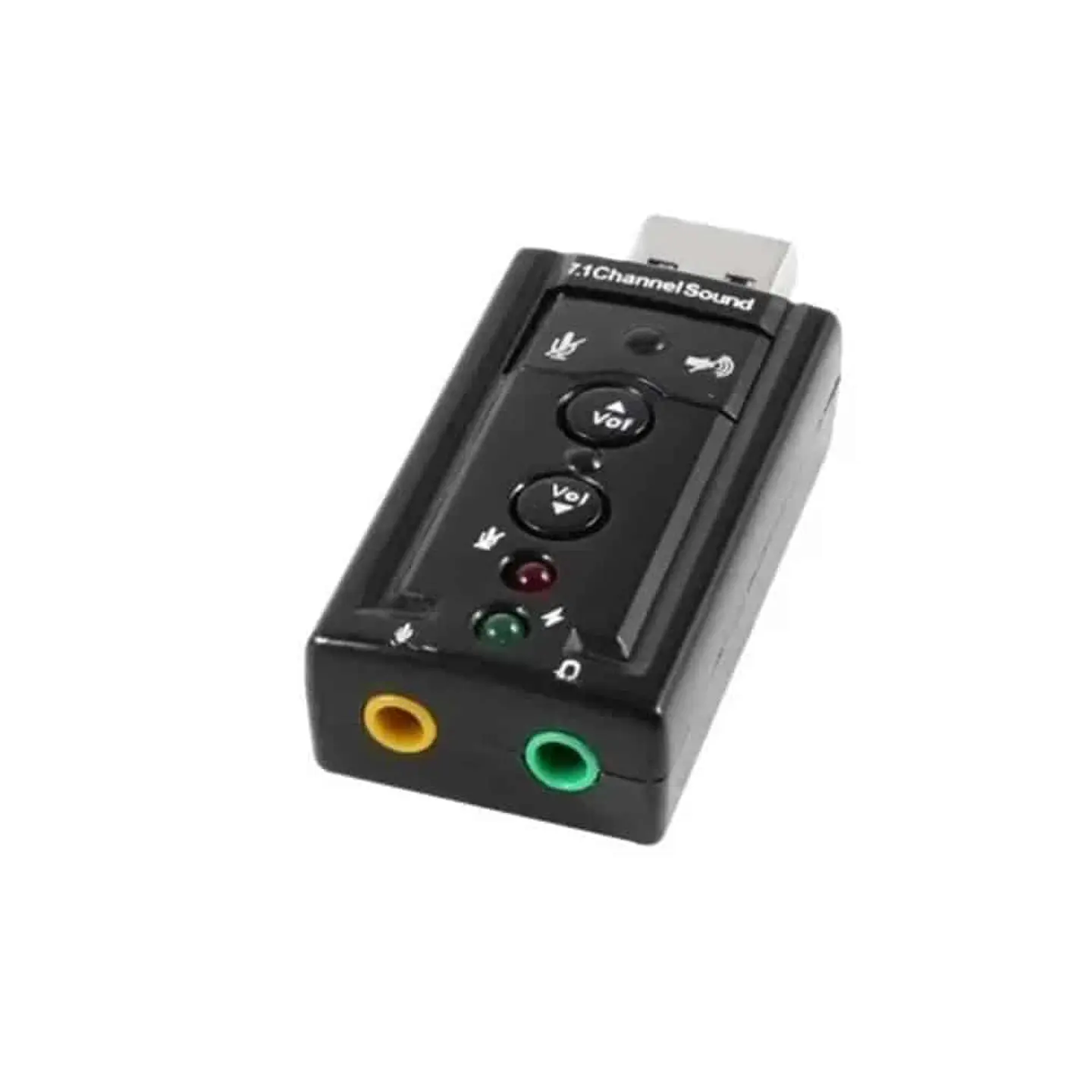 Tarjeta Adaptador De Audio USB Estéreo 7.1 Para Pc, Notebook, UT-USND33 2