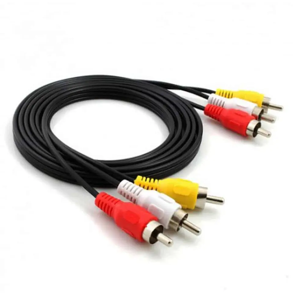 Cable 3x3 3RCA a RCA 1.8mts.  Ulink - 0150173 1