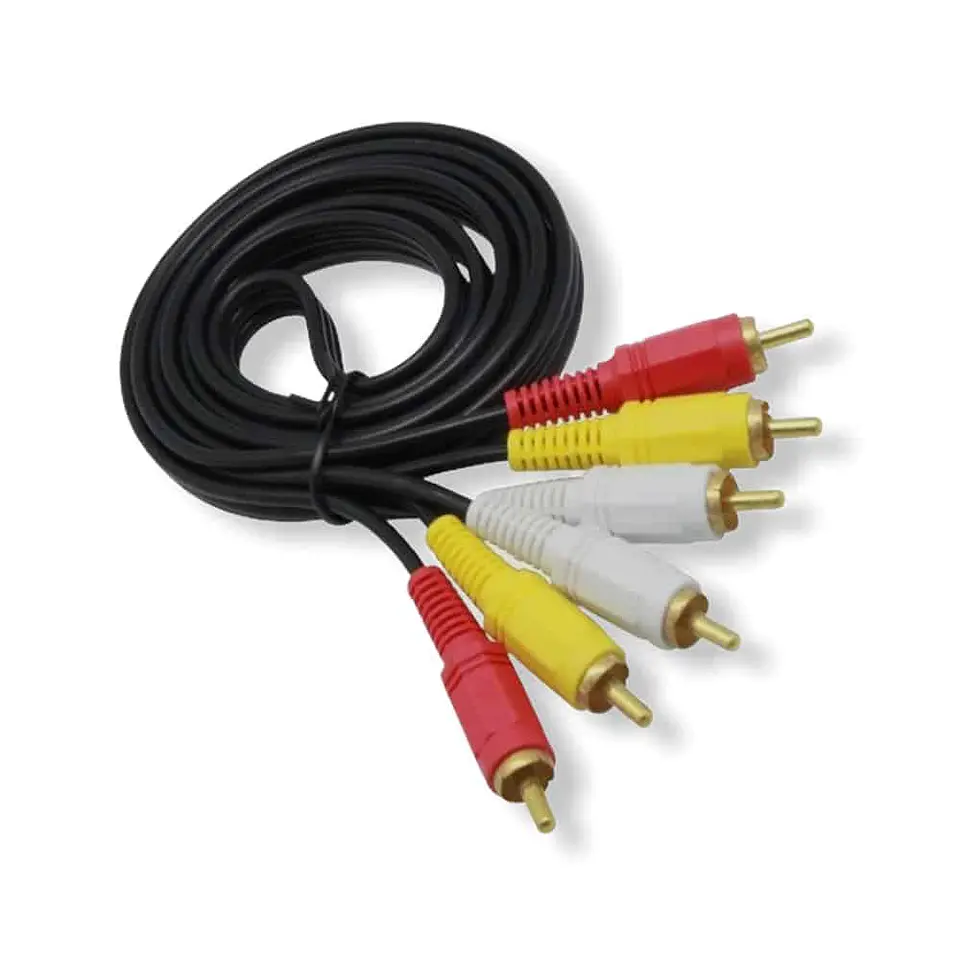 Cable 3x3 3RCA a RCA 1.8mts.  Ulink - 0150173 2
