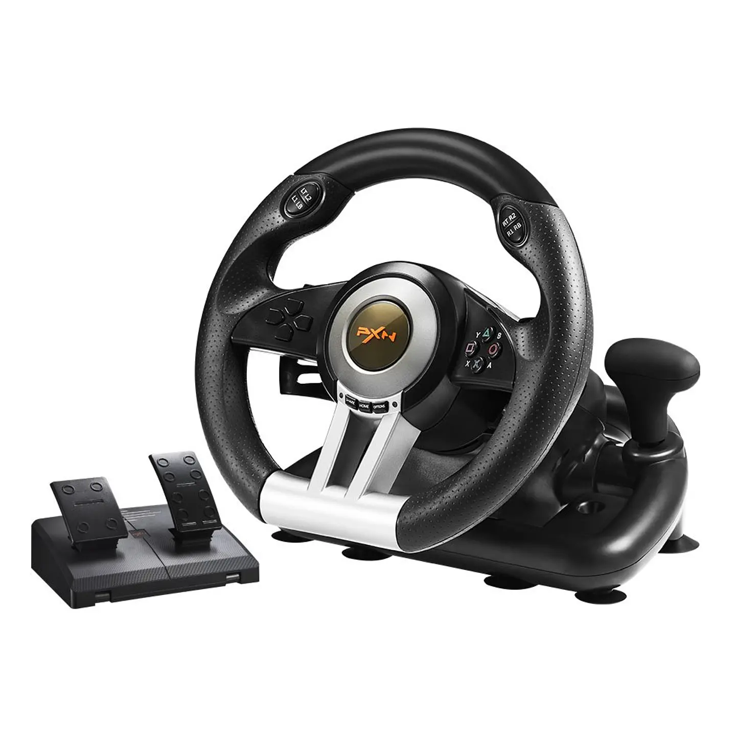 Volante PXN V3 PRO con Pedales PC, PS3, PS4, Xbox One, Xbox Series X - Negro 1