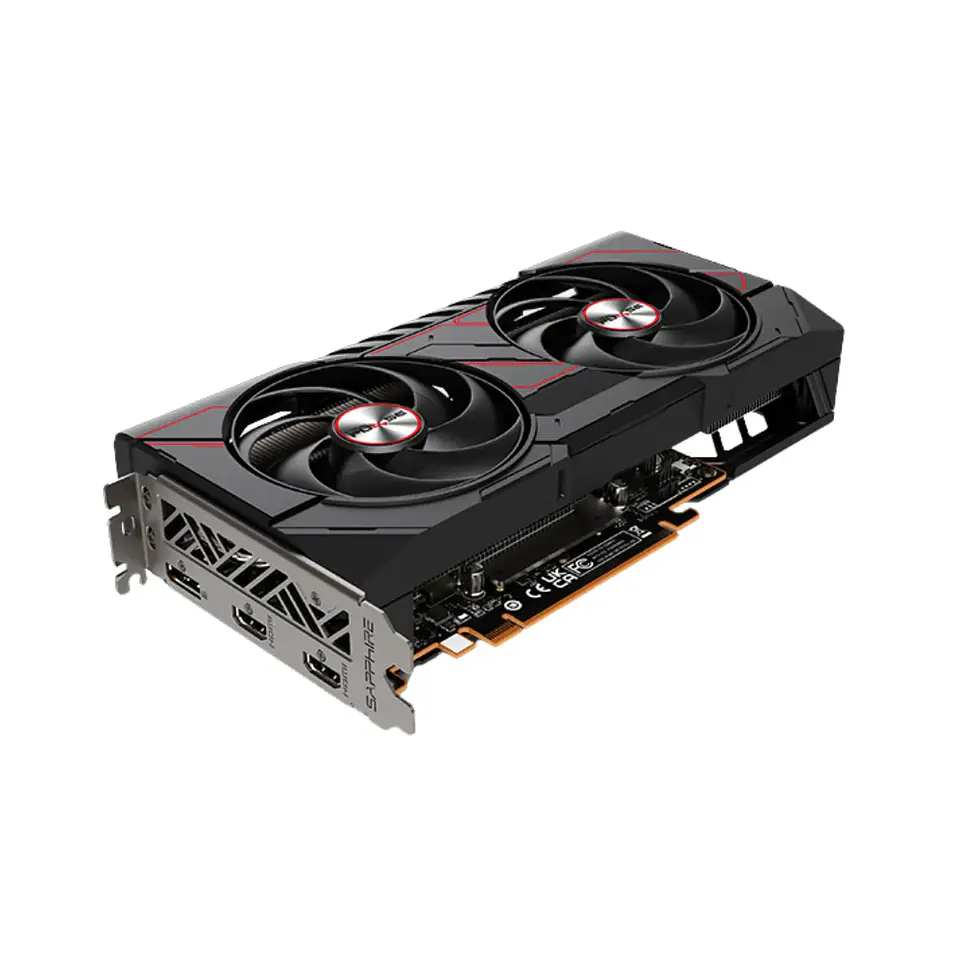 Tarjeta de Video Saphire Pulse AMD RX 9060 XT OC 16GB GDDR6 PciE-5 2