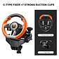 Volante PXN V3 PRO con Pedales PC, PS3, PS4, Xbox One, Xbox Series X - Naranja - Miniatura 5