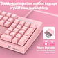 Kit Gamer 2 En 1 Onikuma G25-cw905, Teclado + Mouse Pink - Miniatura 4