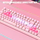 Kit Gamer 2 En 1 Onikuma G25-cw905, Teclado + Mouse Pink - Miniatura 6
