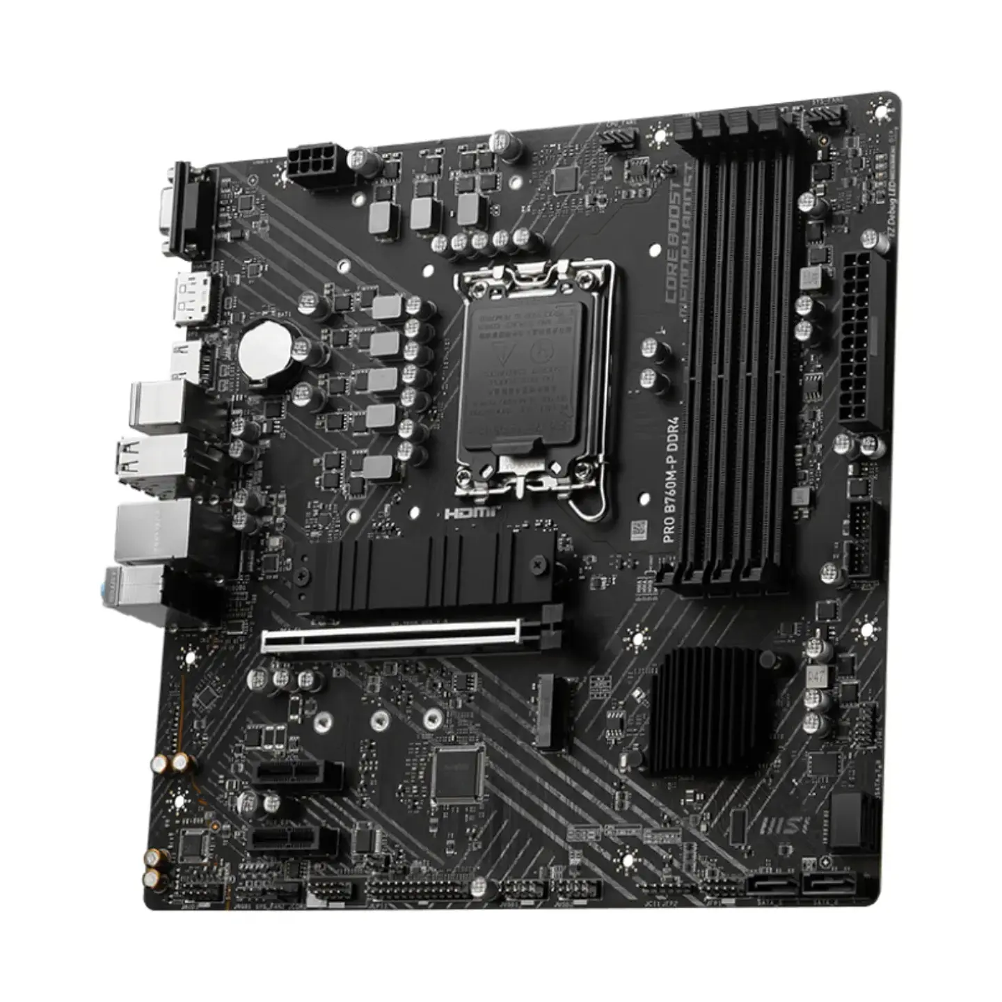 Placa Madre MSI PRO B760M-P LGA 1700 DDR4 M.2 mATX 3