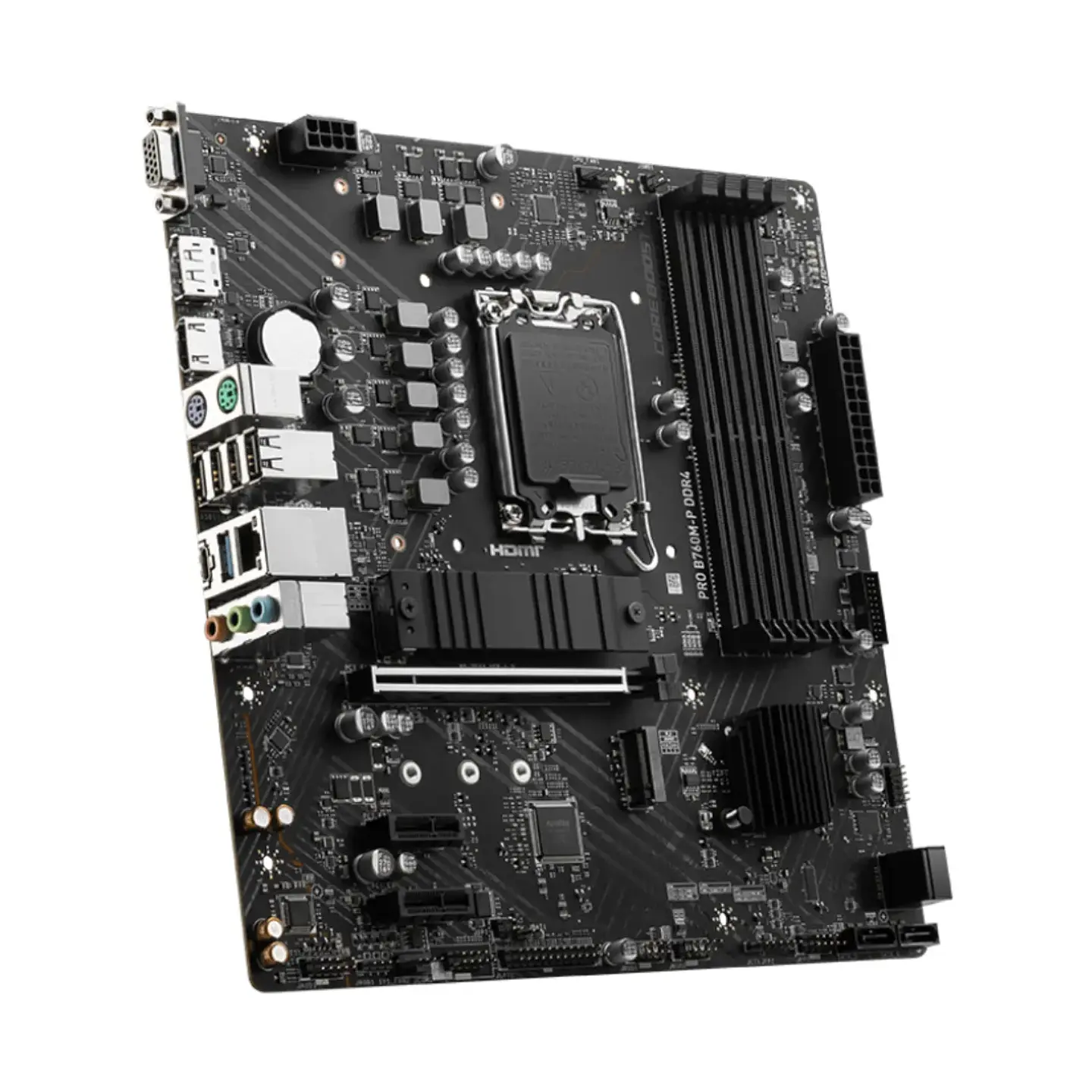 Placa Madre MSI PRO B760M-P LGA 1700 DDR4 M.2 mATX 4