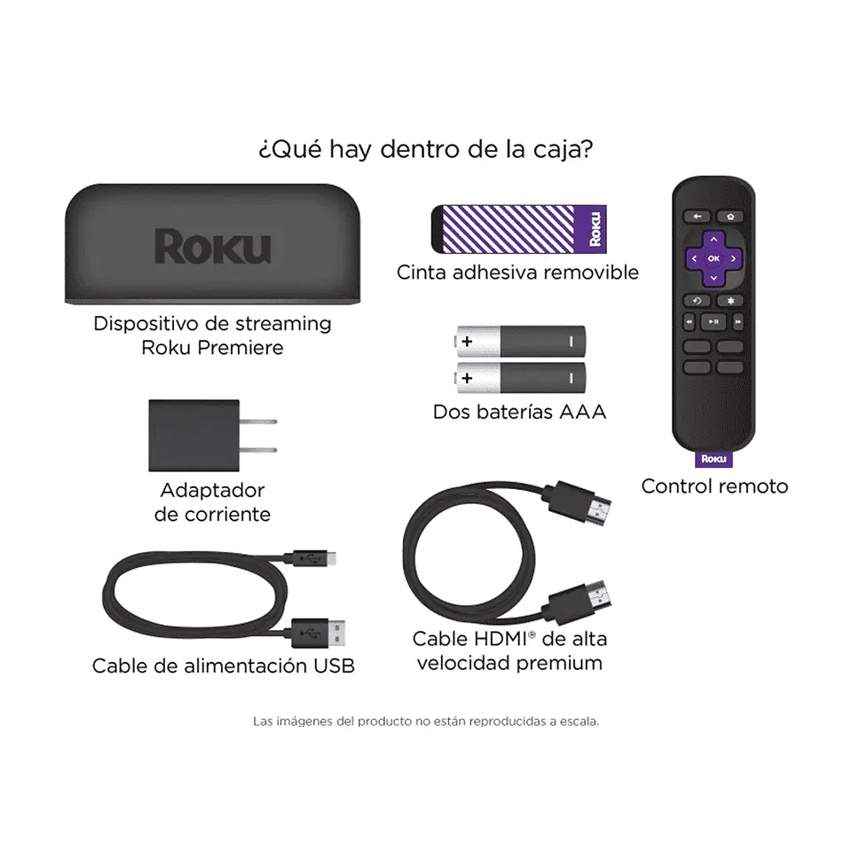 Roku PREMIERE 3920XB (4K, HD, HDR, 60FPS, QuadCore) - Reacondicionado 4