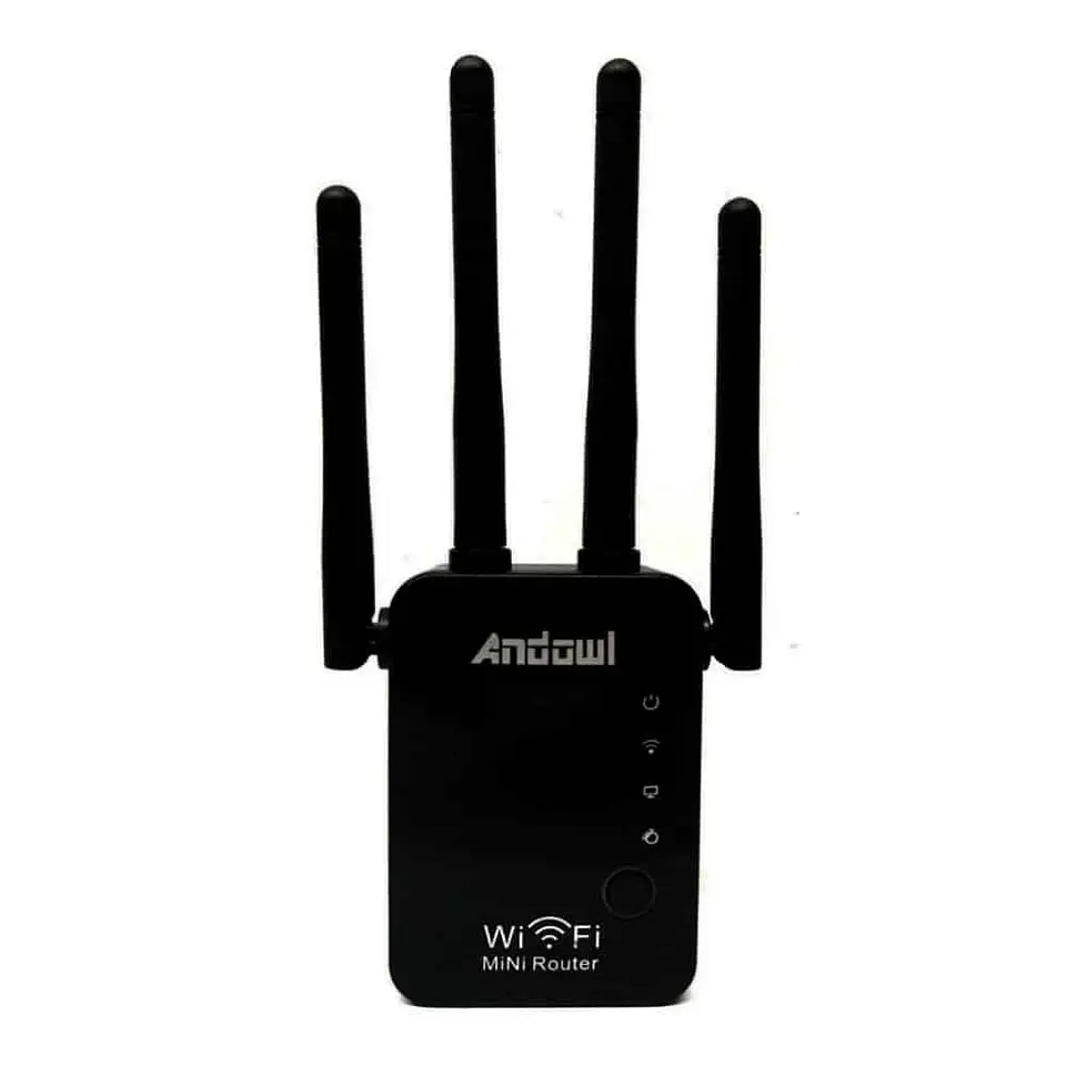Repetidor Inalámbrico Wifi Andowl Q-A45 - 4 Antenas externas 1