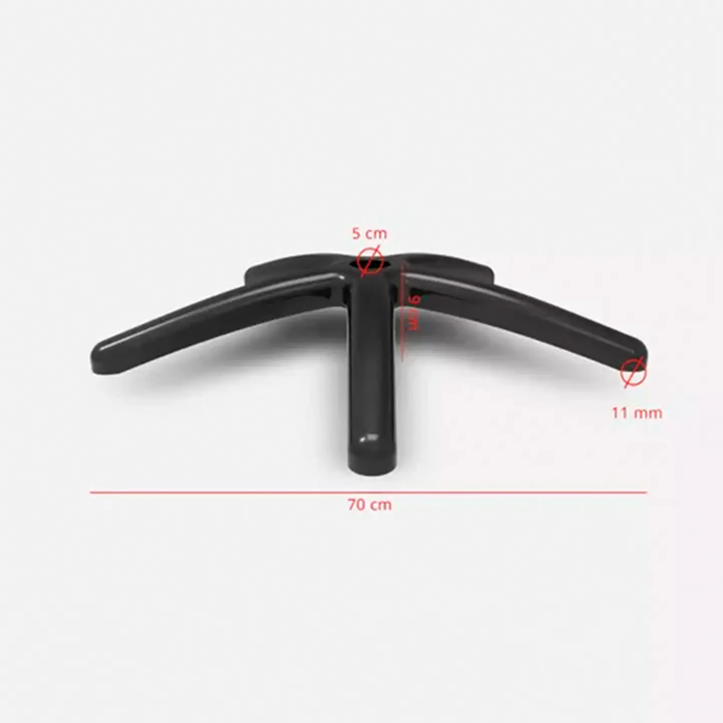 Pack de Recambio para Silla, Base + Ruedas + Pistón + Funda 4