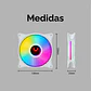 Ventilador de Gabinete Kronos Aeolus, ARGB, 120mm, 1 Unidad, conexión controlado - Miniatura 5