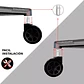 Pack de Recambio para Silla, Base + Ruedas + Pistón + Funda - Miniatura 6