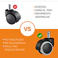 Pack Repuesto para Silla Pistón Clase 4 + Ruedas Tipo Roller - Miniatura 4