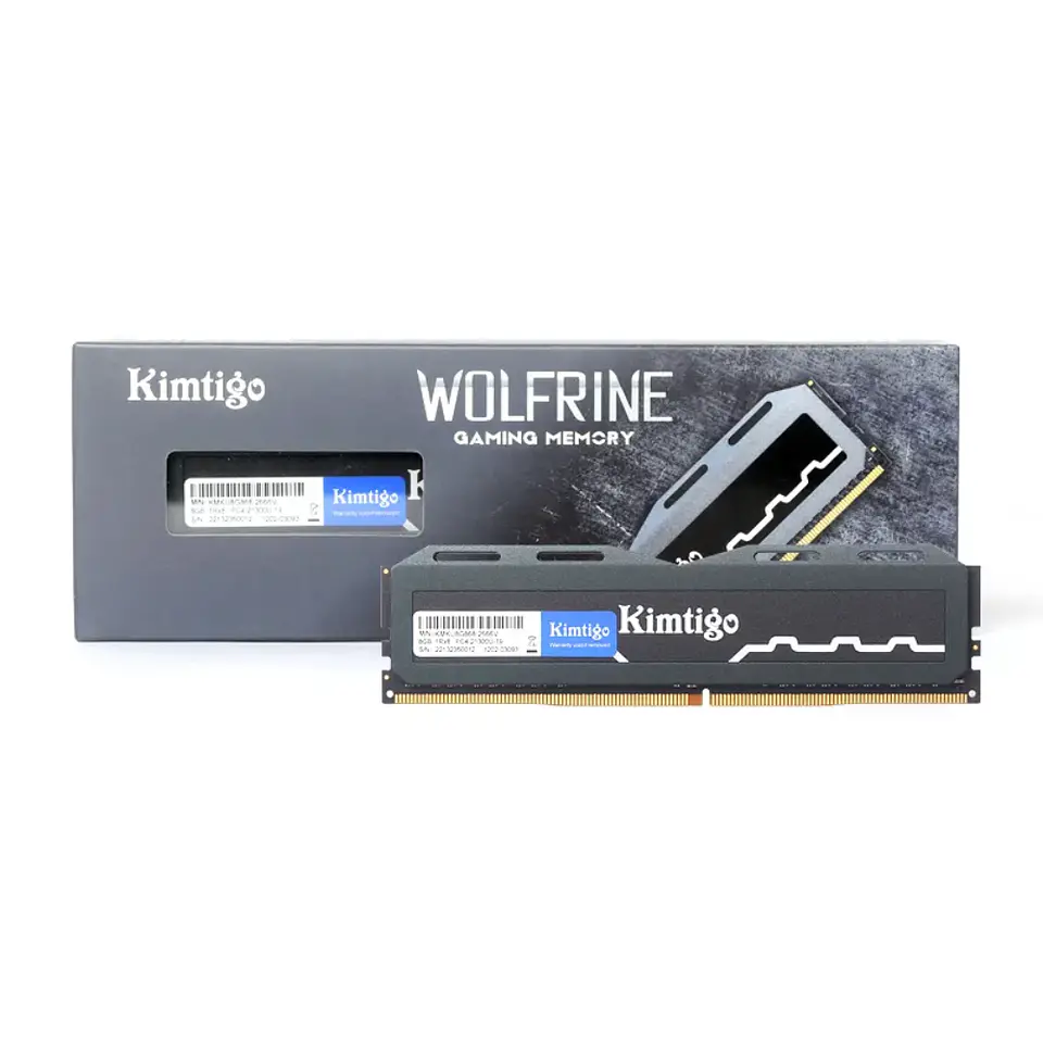 Memoria RAM Kimtigo Wolfrine DDR4 16GB 3200mhz para PC 2