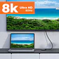 Hub Adaptador USB Tipo C a 1 HDMI 2.1 Ultra HD 8K 60Hz, 4K 144Hz - Miniatura 4