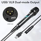 Kit Micrófono Dinámico Maono entrada USB, XLR - AU-HD300S - Miniatura 3