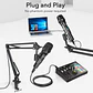 Kit Micrófono Dinámico Maono entrada USB, XLR - AU-HD300S - Miniatura 4