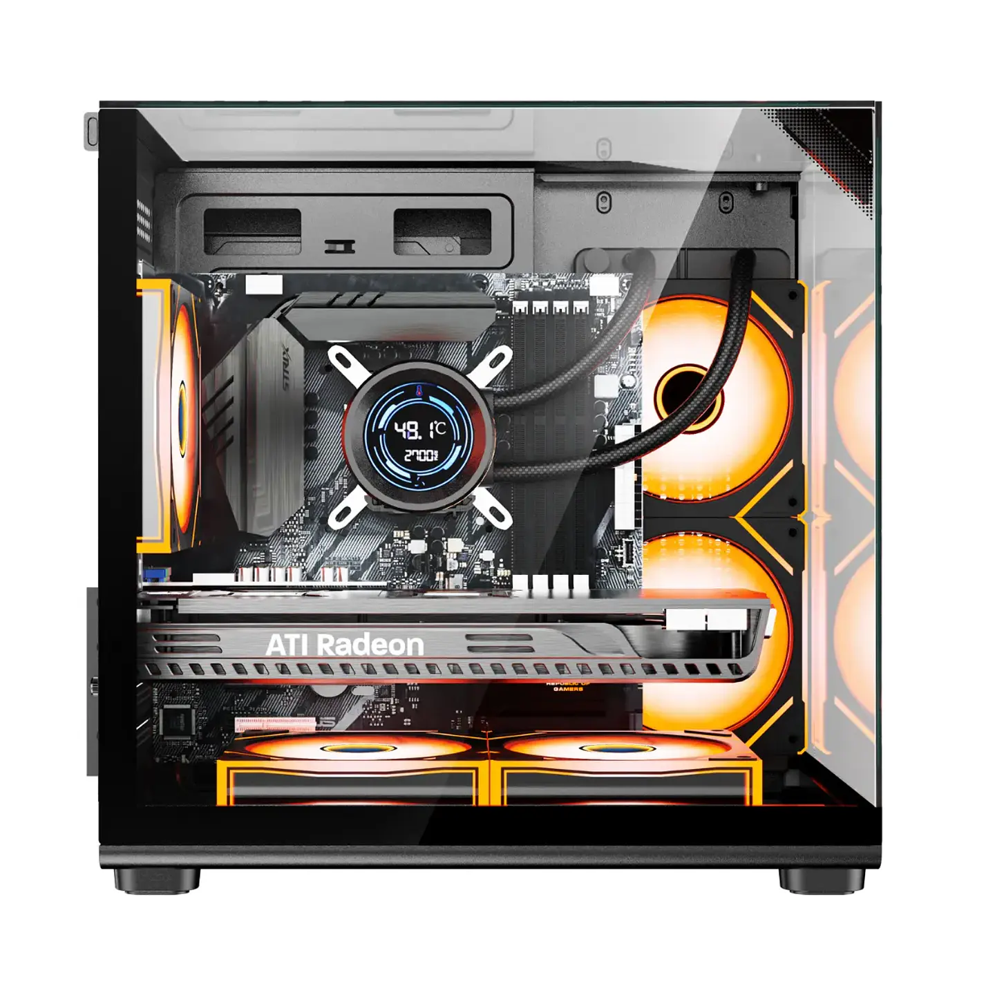 Combo Setup Gamer: PC Arctic Essential, Monitor, Silla y periféricos 9