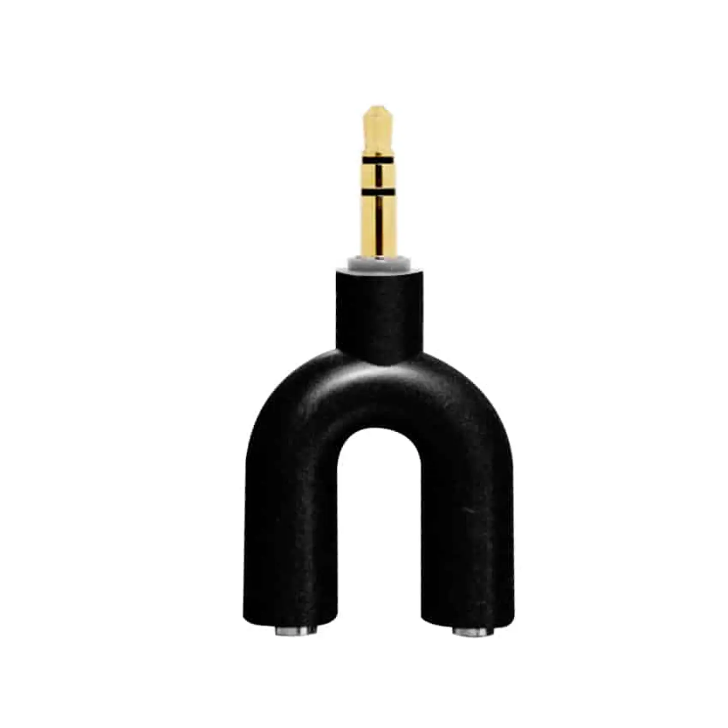 Conector Doble Plug 1 macho 2 hembras Jack 3.5mm - Colores 4