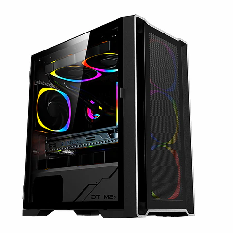 Gabinete Diamond Design (Micro-ATX, Vidrio Templado, USB 3.0)