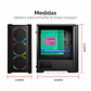 Gabinete Diamond Design (Micro-ATX, Vidrio Templado, USB 3.0) - Miniatura 4