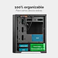 Gabinete Diamond Design (Micro-ATX, Vidrio Templado, USB 3.0) - Miniatura 6