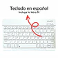 Kit Teclado Bluetooth Recargable + Mouse Bluetooth - Miniatura 10