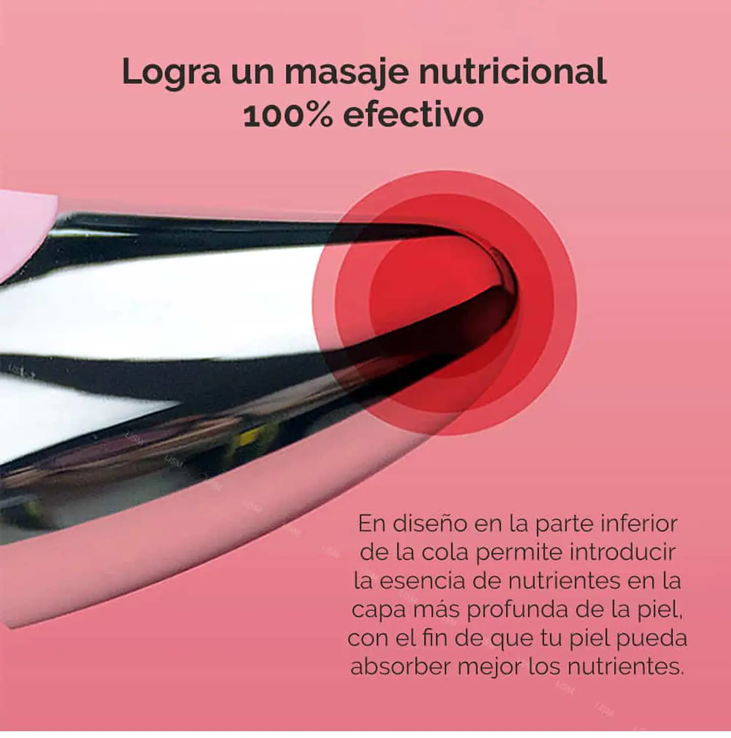 Cepillo Limpiador Facial Sónico de Silicona Recargable Exfoliación 3