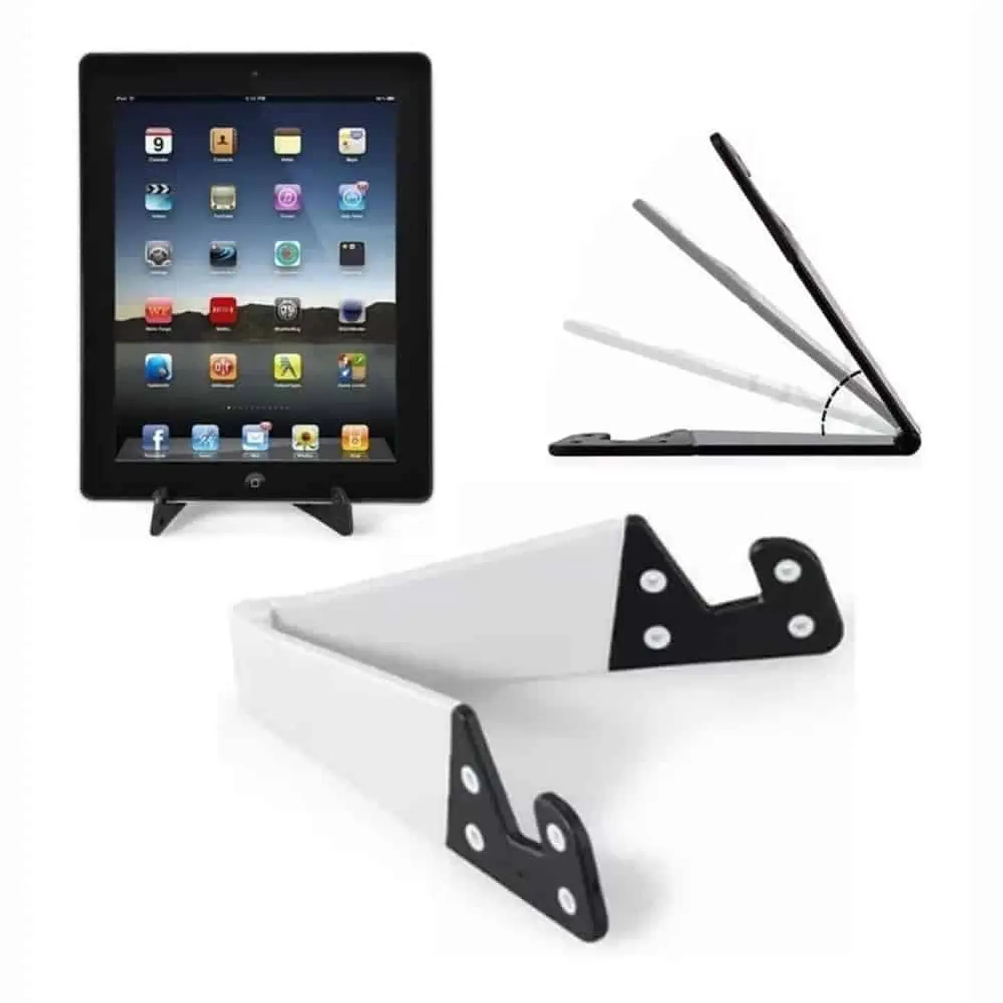 Soporte portátil de escritorio mesa plegable para celular y tablets 4