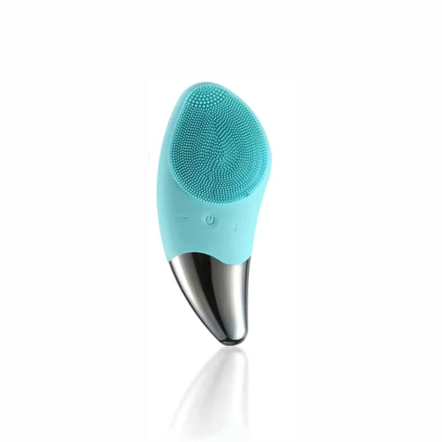 Cepillo Limpiador Facial Sónico de Silicona Recargable Exfoliación 4