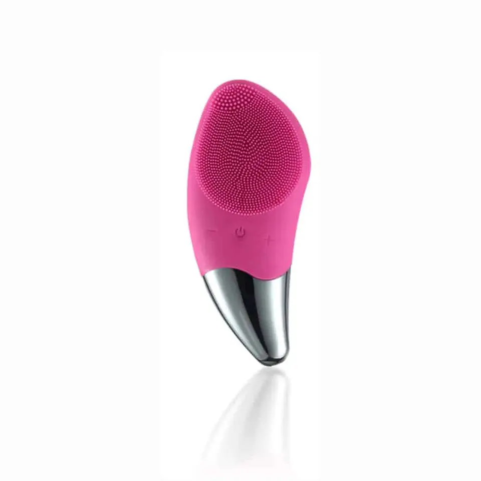 Cepillo Limpiador Facial Sónico de Silicona Recargable Exfoliación 7