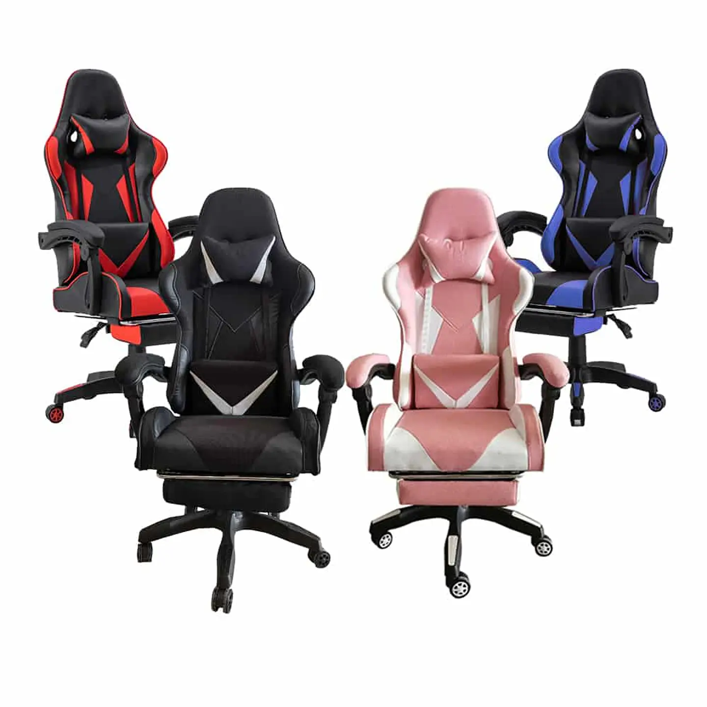 Silla de escritorio ejecutiva Ultimate Griffin Gamer con reposa pies 1