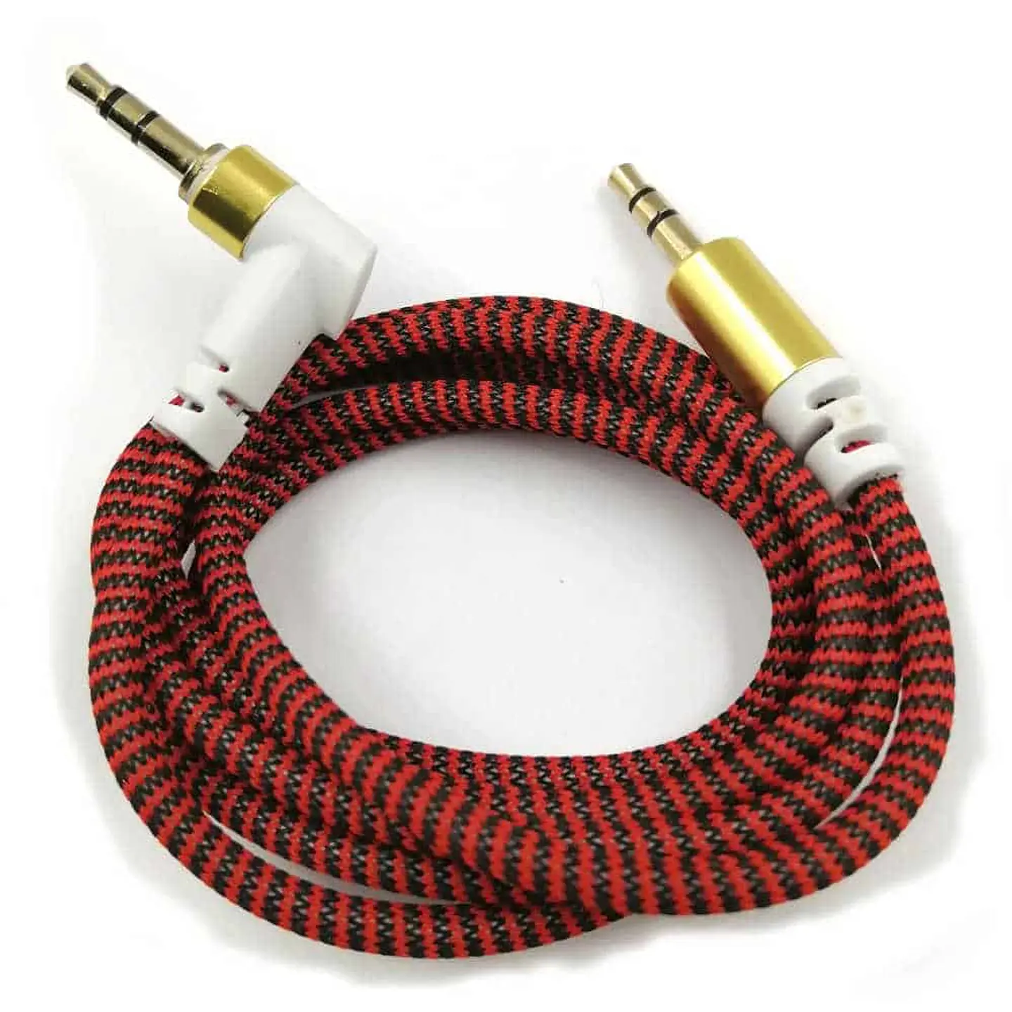 Cable Dblue auxiliar, 3.5mm a 3.5mm, plug a plug, 1m 4