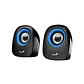 Parlantes Multimedia Genius SP-Q160 (2.0, 6W, 3.5mm + USB) - Miniatura 2