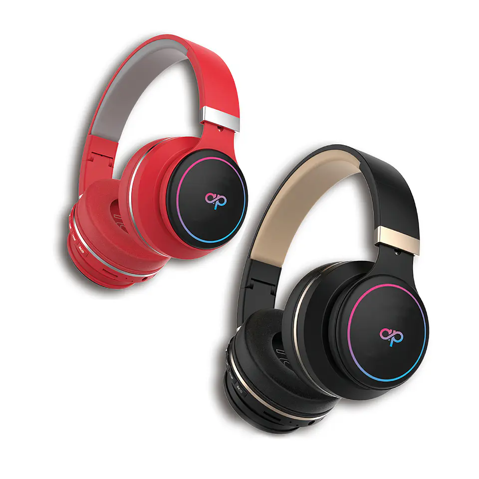 Audifonos Gamer Inalambricos AudioPro AP02048 (BT, Led, Recargable) 1