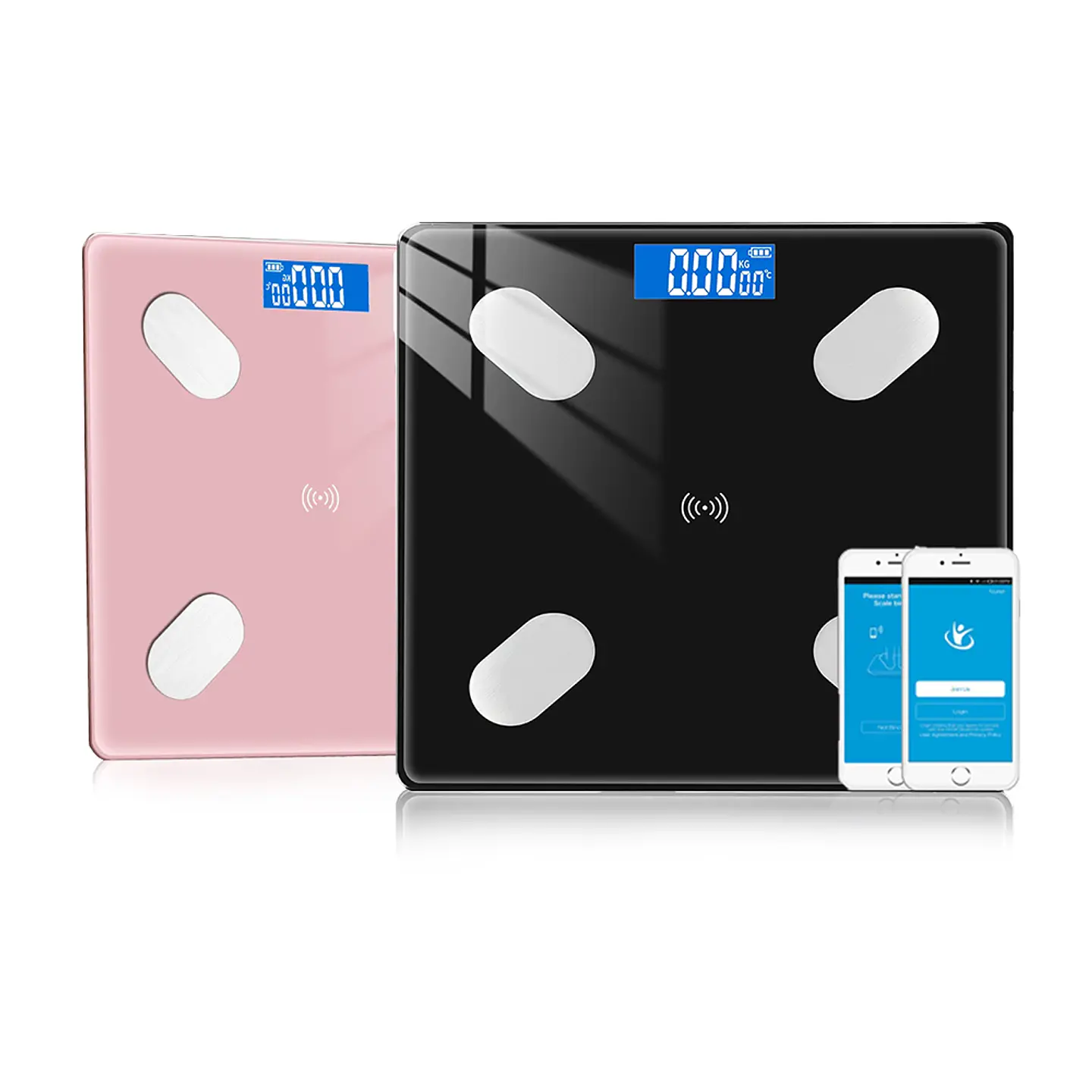 Balanza Digital Bluetooth Inteligente, mide IMC, App Smart 1