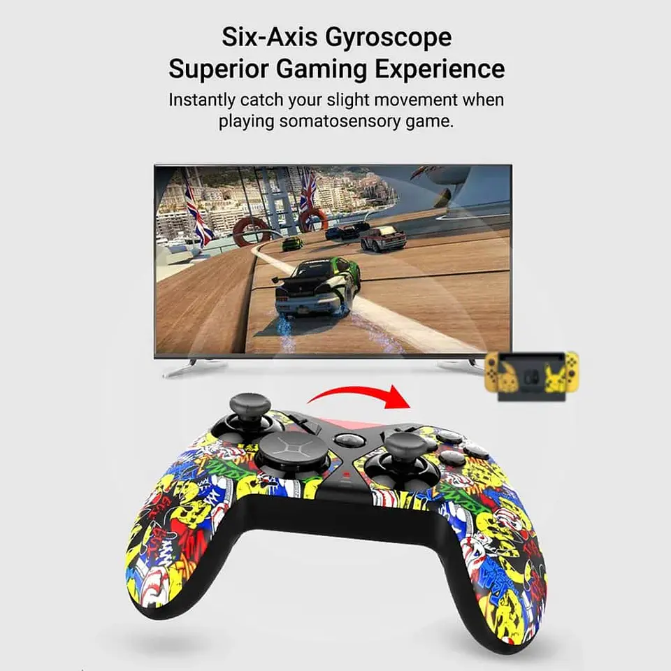 Joystick Control Inalámbrico Ipega  PG-SW001 para N-Switch, Android, PC 8