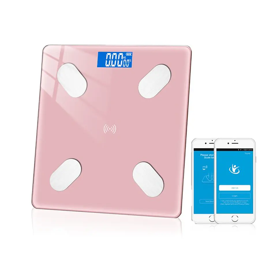 Balanza Digital Bluetooth Inteligente, mide IMC, App Smart 3