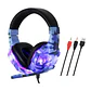 Audifono Gamer Soyto SY830 Camuflado con Luz LED - Miniatura 6