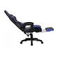 Silla de escritorio ergonómica Griffin Gamer con reposa pies y alfombra - Miniatura 6
