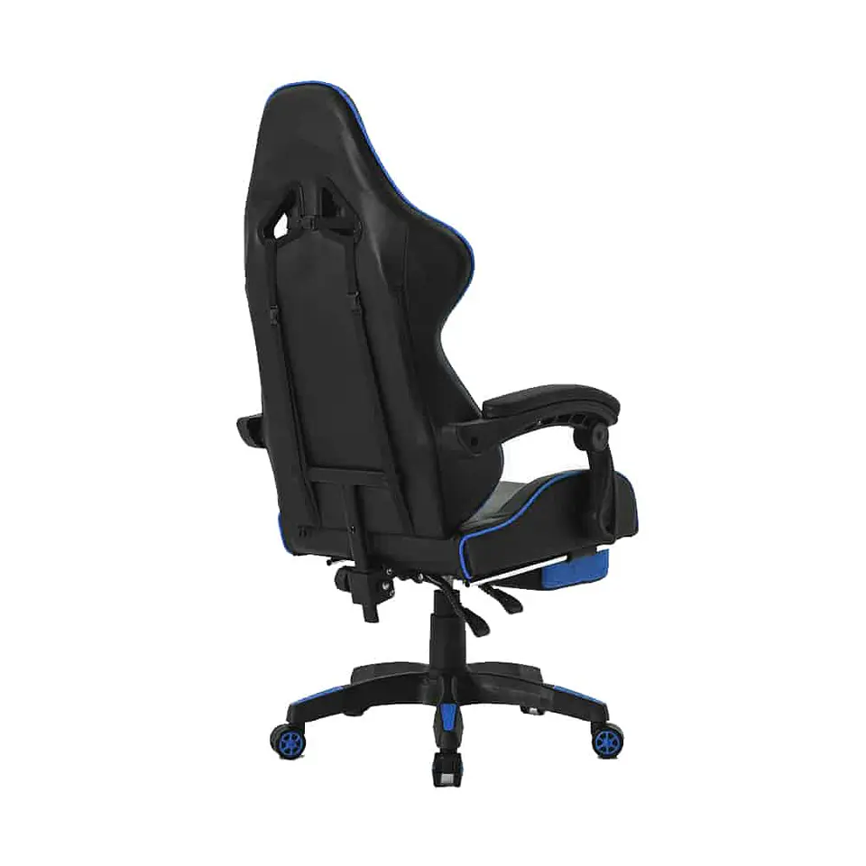 Silla de escritorio ergonómica Griffin Gamer con reposa pies y alfombra 7