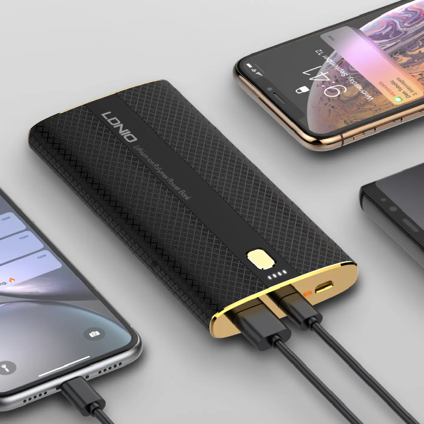 Cargador Portátil LDNIO PQ1010 (10.000mAh + QC3.0 carga rápida) 7