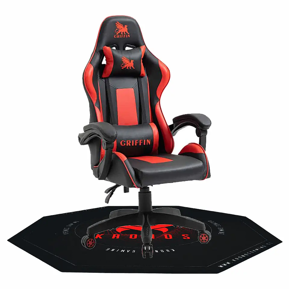 Silla de escritorio Ultimate Griffin Gamer con Alfombra 9